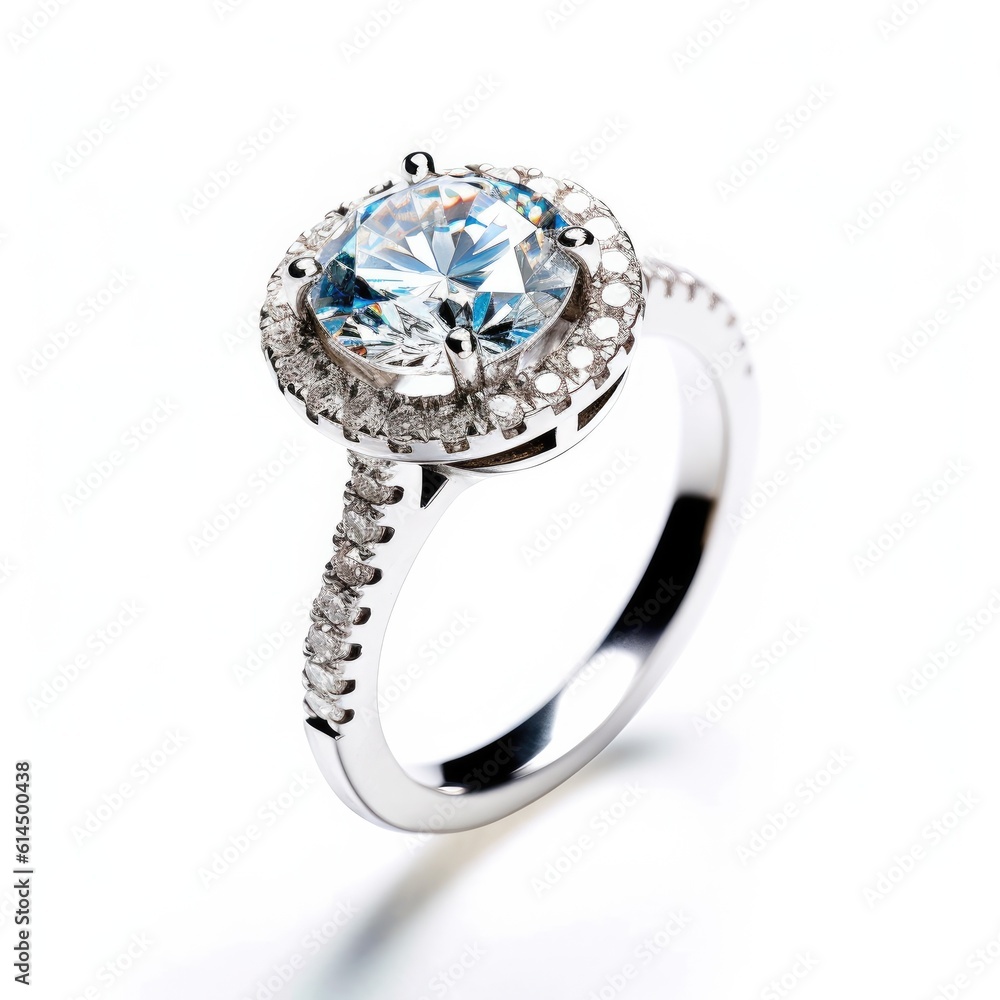 luxury diamond ring, Beautiful diamond engagement ring.