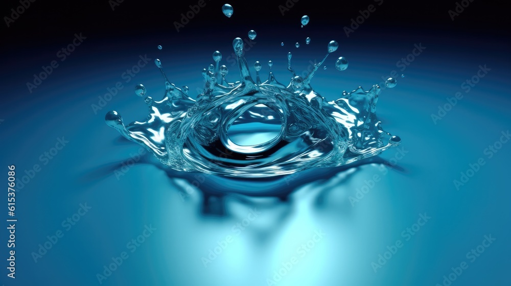 Water concept, Water splash.