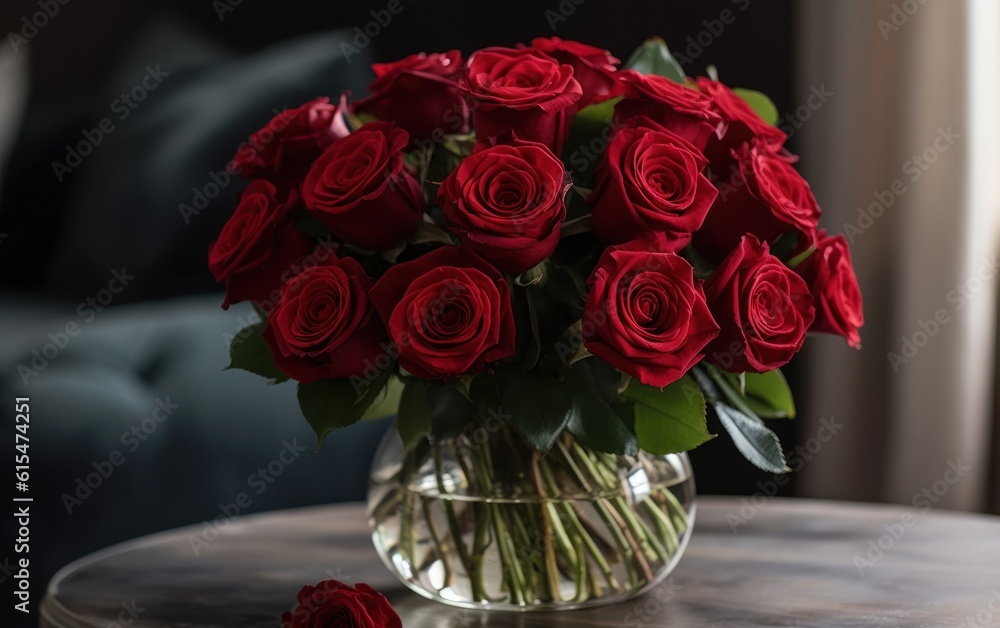 The Red Love: High-Quality Red Roses