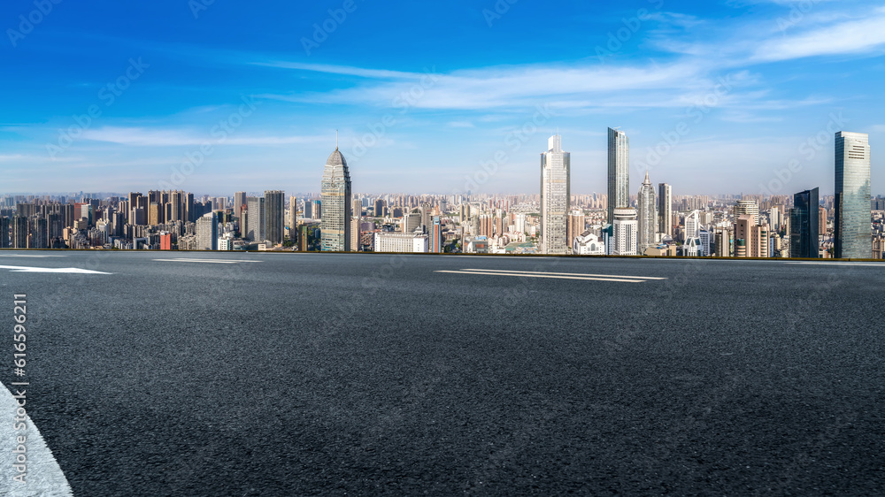 Aerial photography of modern urban architectural landscape in Zhuhai, China