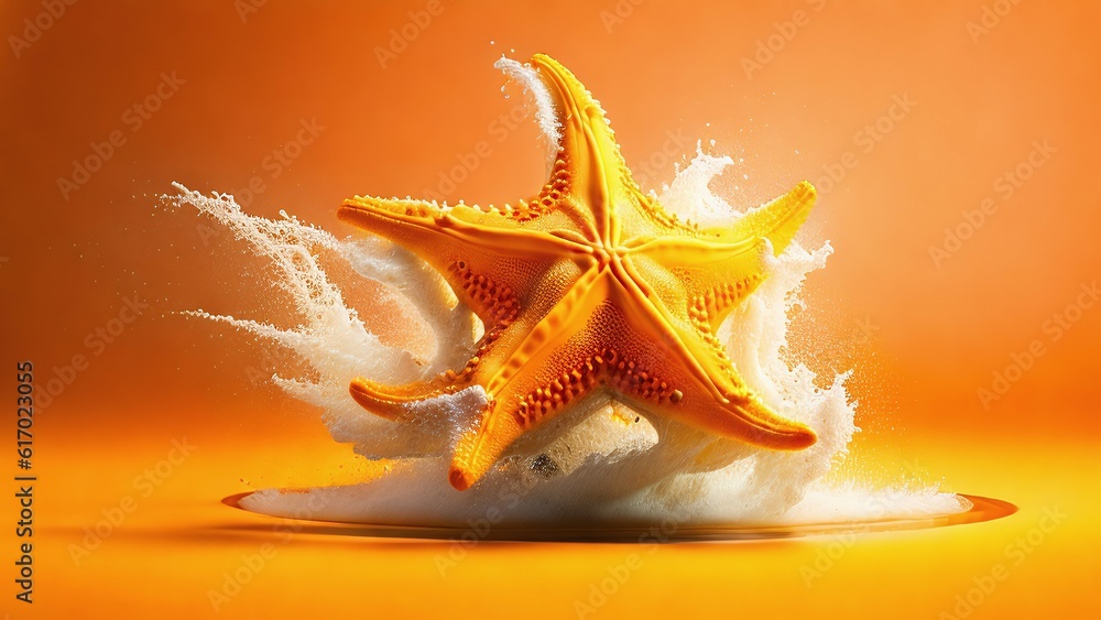 Abstract starfish