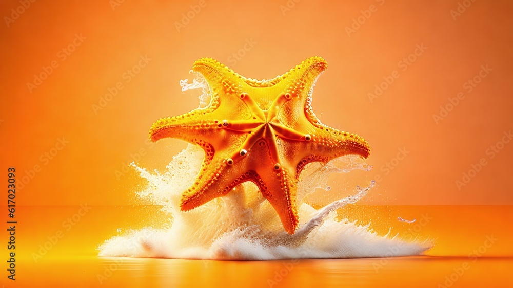 Abstract starfish