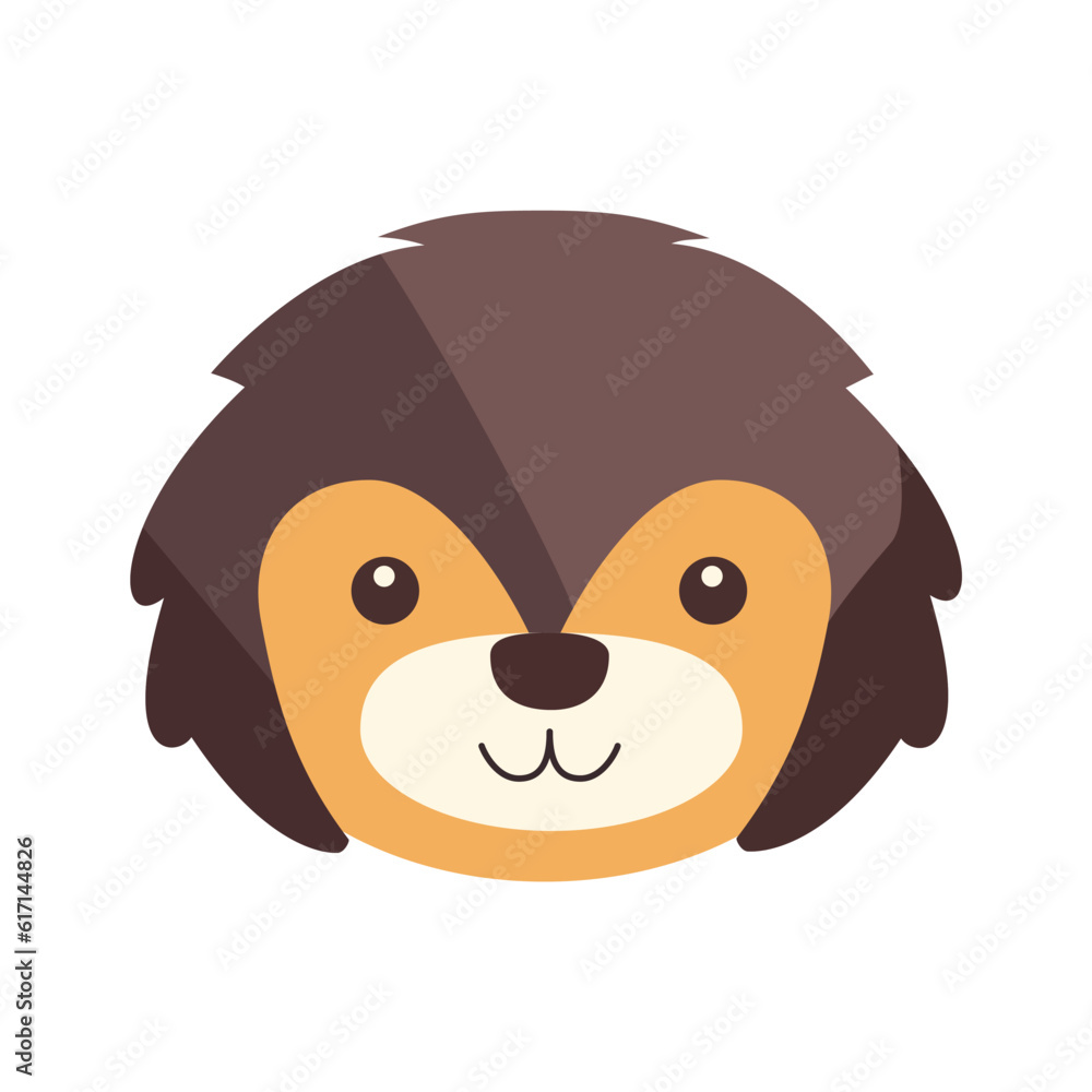 Cute Catroon Animal Vector Illustration