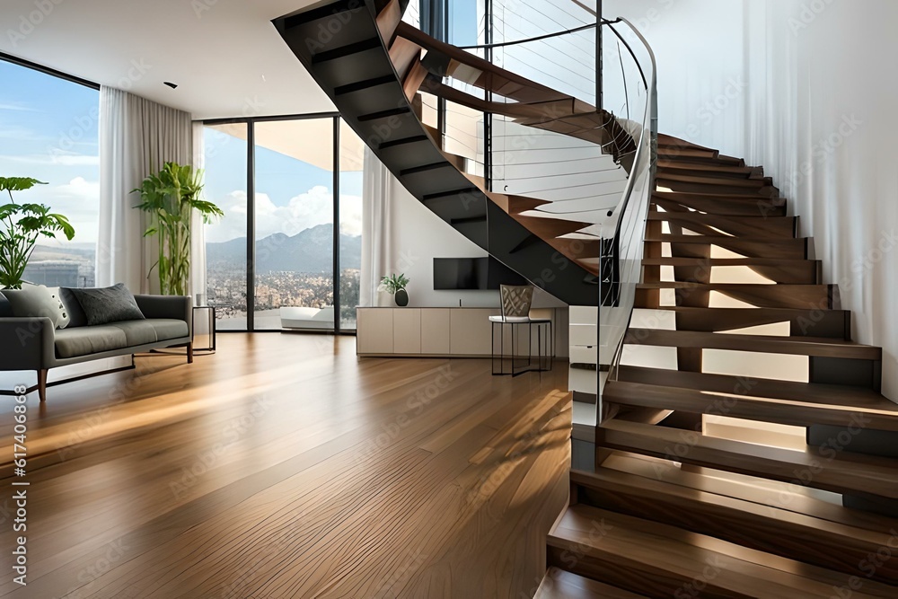 staircase in house