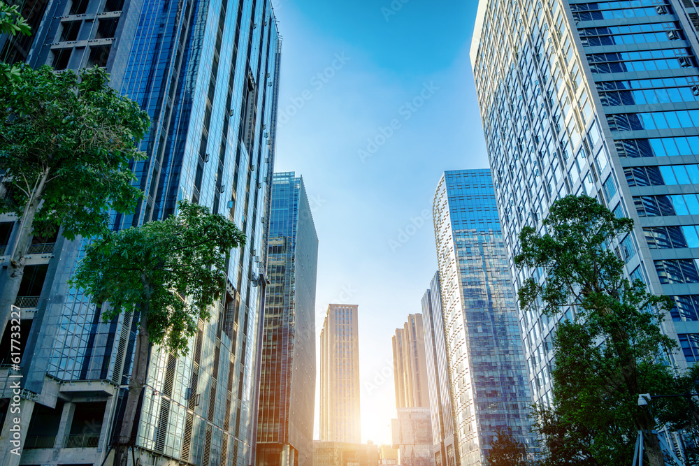 Modern Architecture in Xiamen CBD