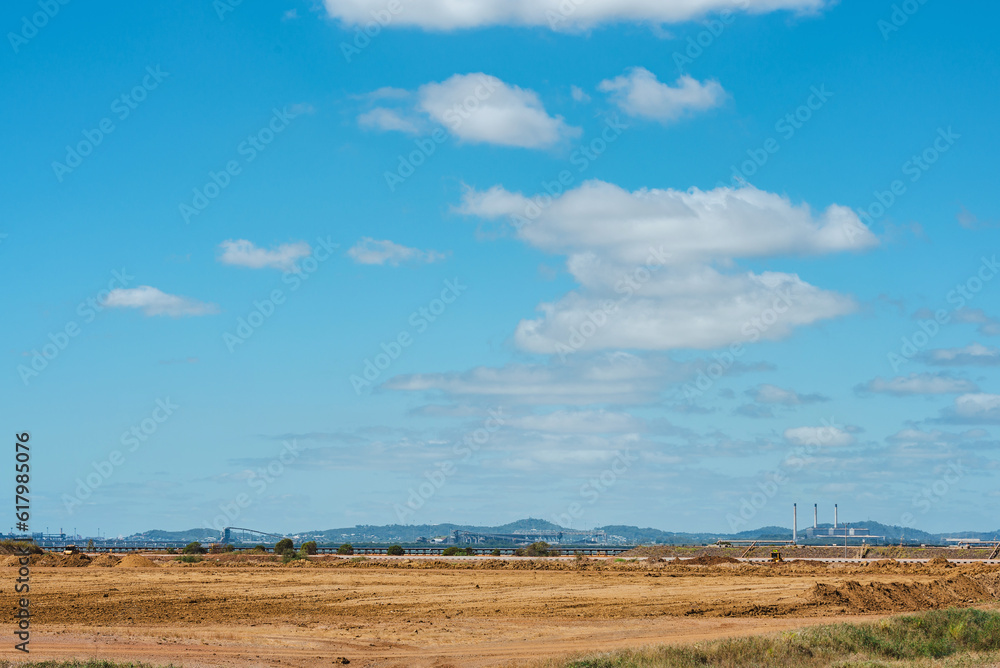 Industrial landscape in Queensland