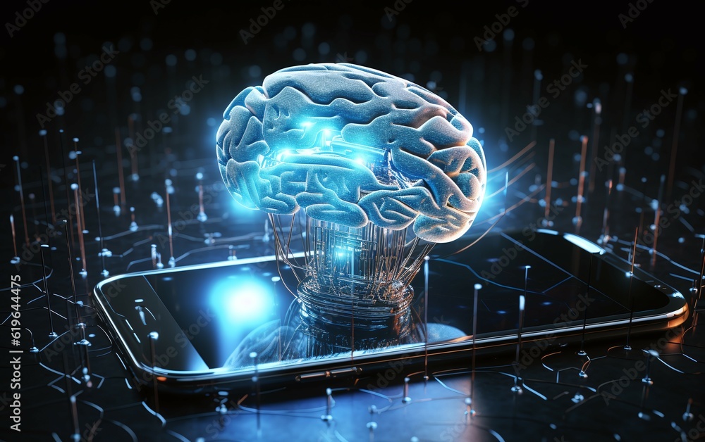 phone with AI computing brain