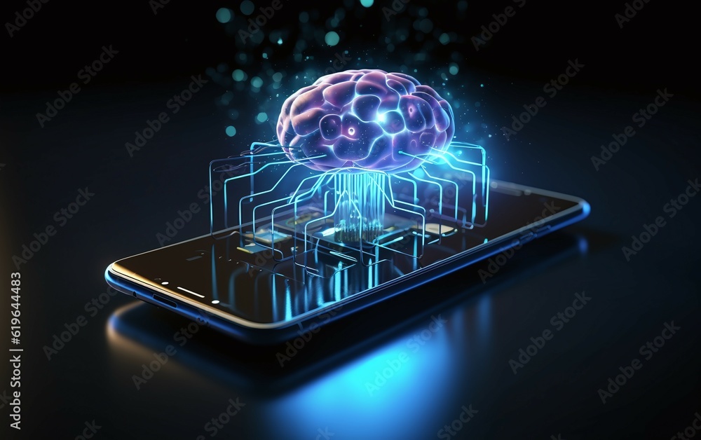 phone with AI computing brain