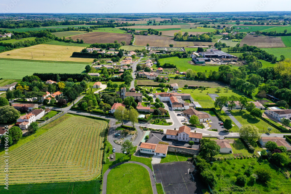 Bourg de La Vallée, Charente Maritime, France