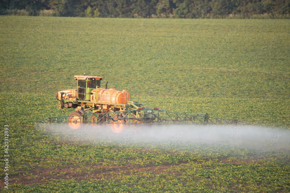 Efficient Field Management: Unveiling the Tractors Spraying Expertise