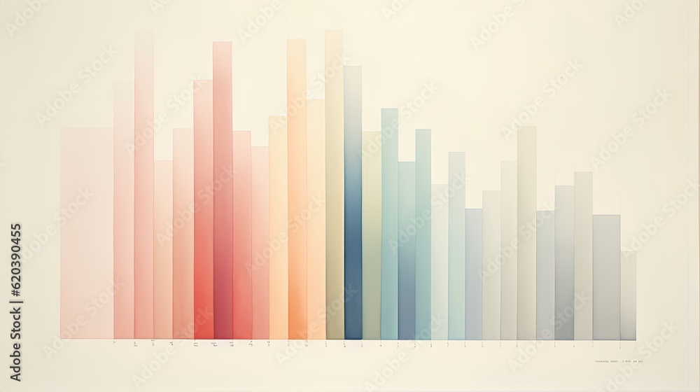 An abstract artistic depiction of data chart, symbolizing the vastness and complexity of data scienc