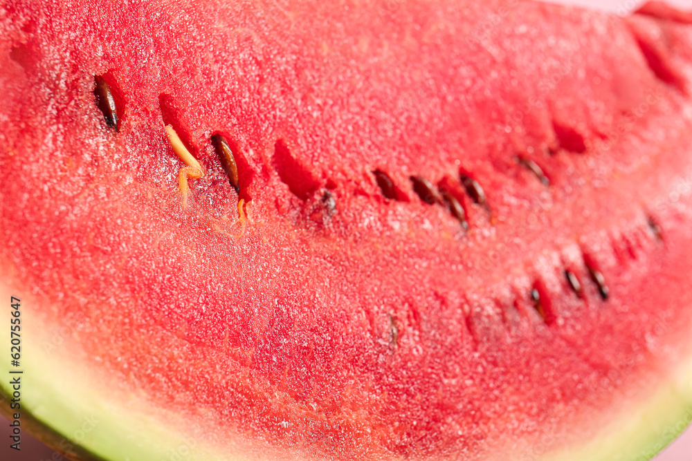 Texture of fresh watermelon as background