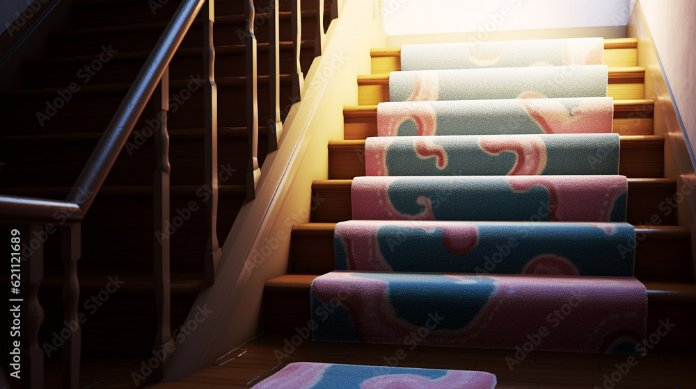 stairs HD 8K wallpaper Stock Photographic Image