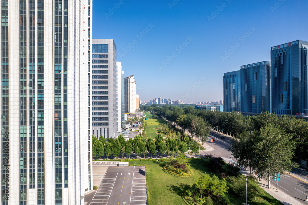 Weifang Shouguang City panoramic shot