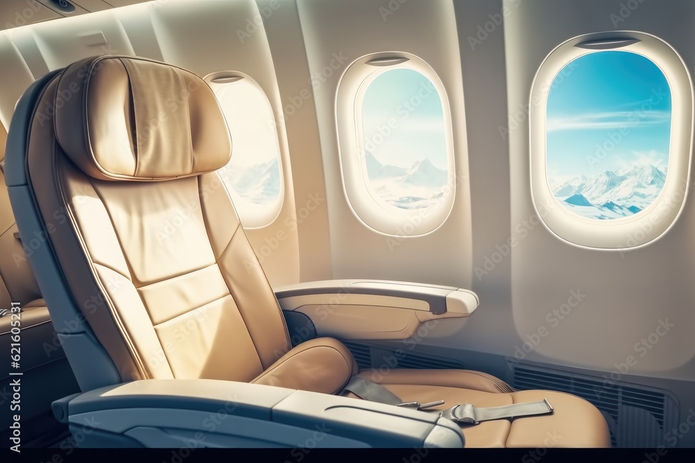 First class business luxury seats for vacations, Beautiful VIP Leather Business Class Chair.