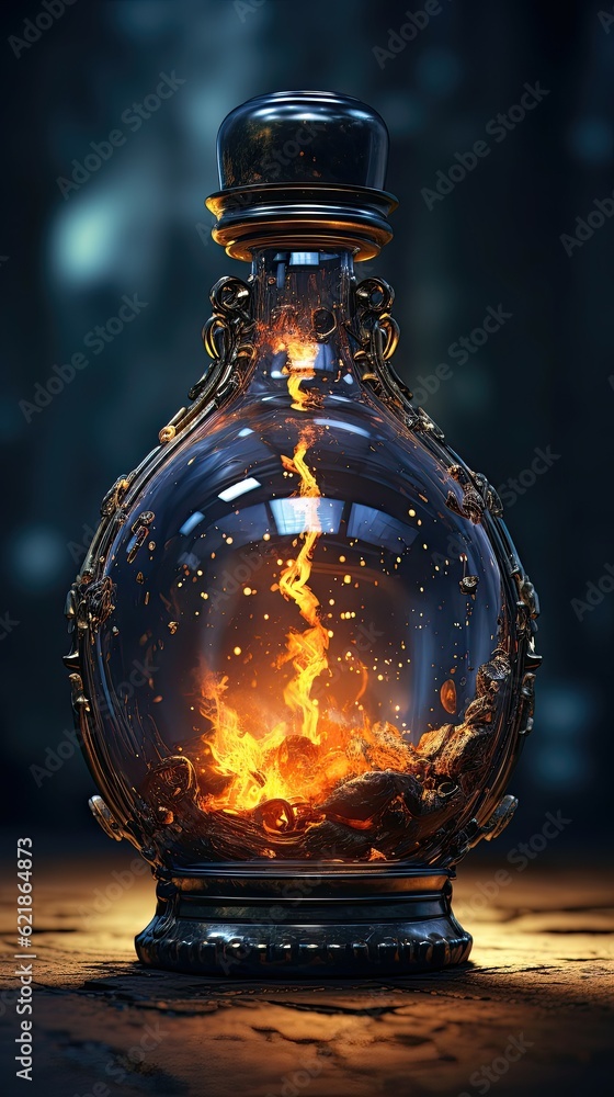 black hole in a victorian bottle