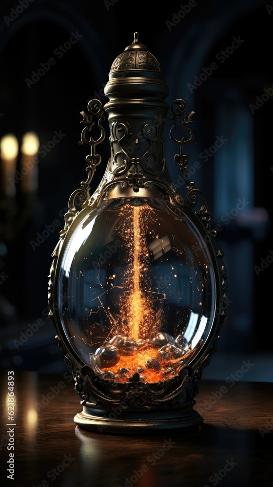 black hole in a victorian bottle