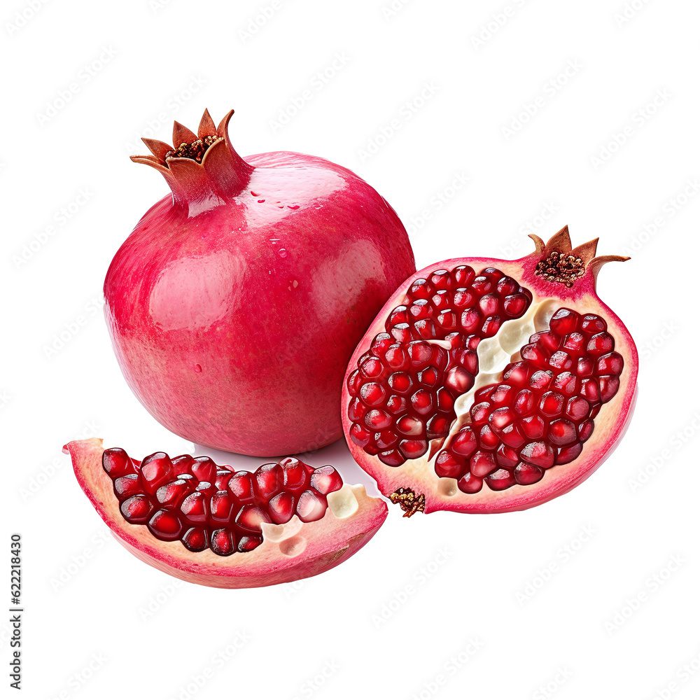 pomegranate isolated