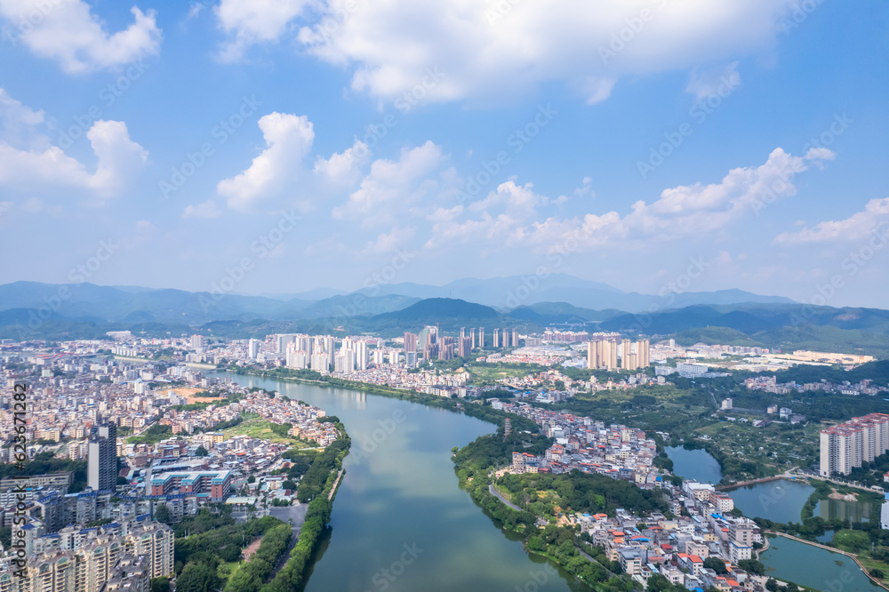 Scenery of Zengjiang Gallery, Zengcheng District, Guangzhou, China