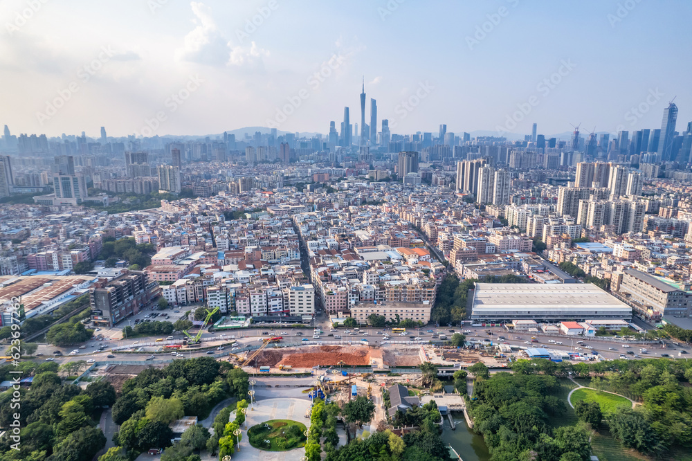 Cityscape of Guangzhou, China