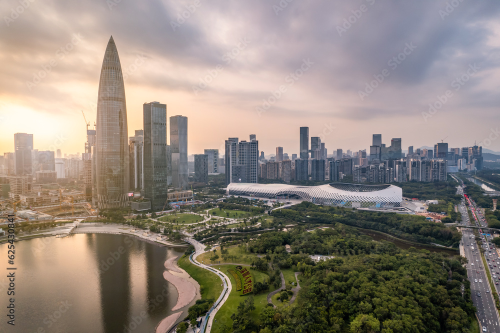 Cityscape of Shenzhen, China