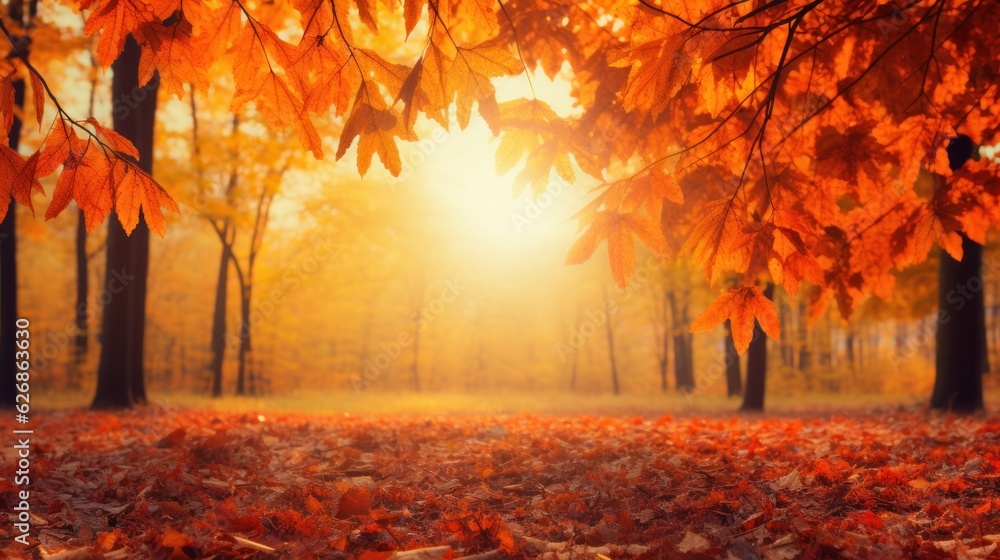 Autumn natural background