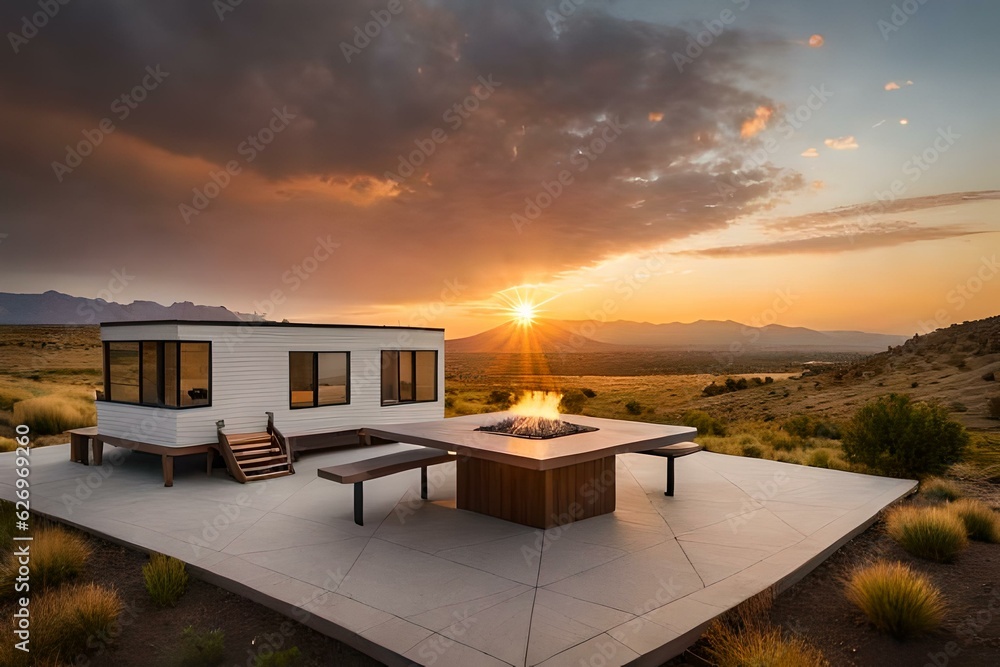 Modern tiny Home in mountains