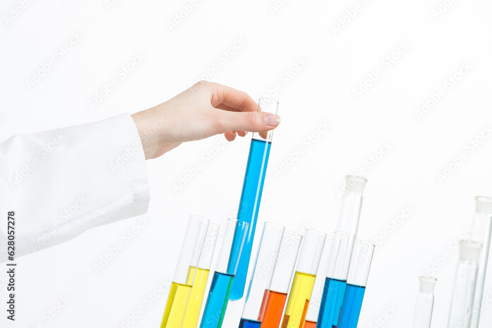 Analysis and synthesis in laboratory.