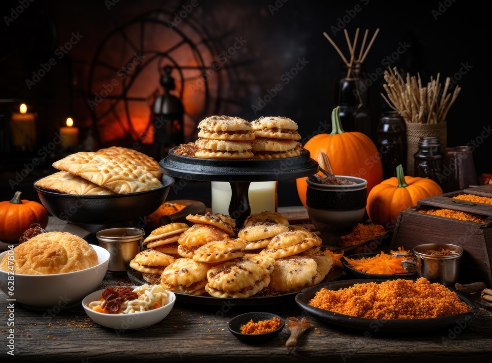 Thanksgiving day pies for dinner