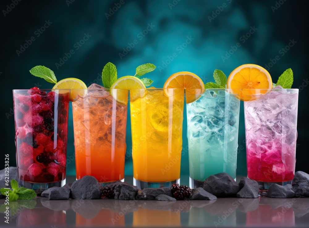 Summer refreshing beverages