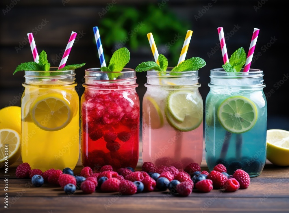 Summer refreshing beverages