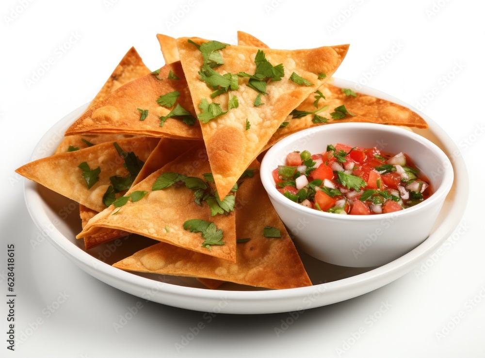 Bowl of tortilla chips