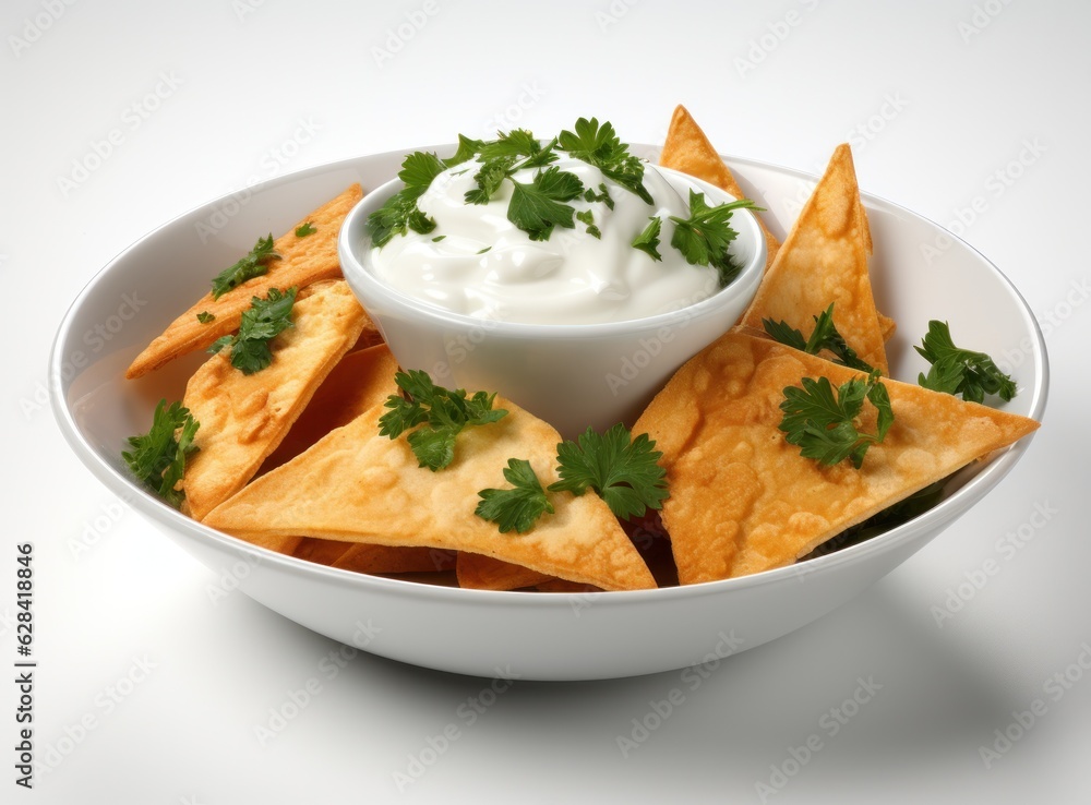 Bowl of tortilla chips