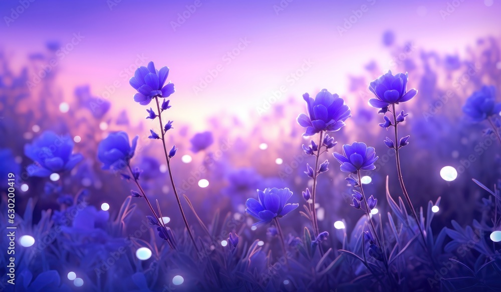 Lavender field background