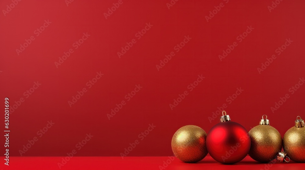 Red Christmas background