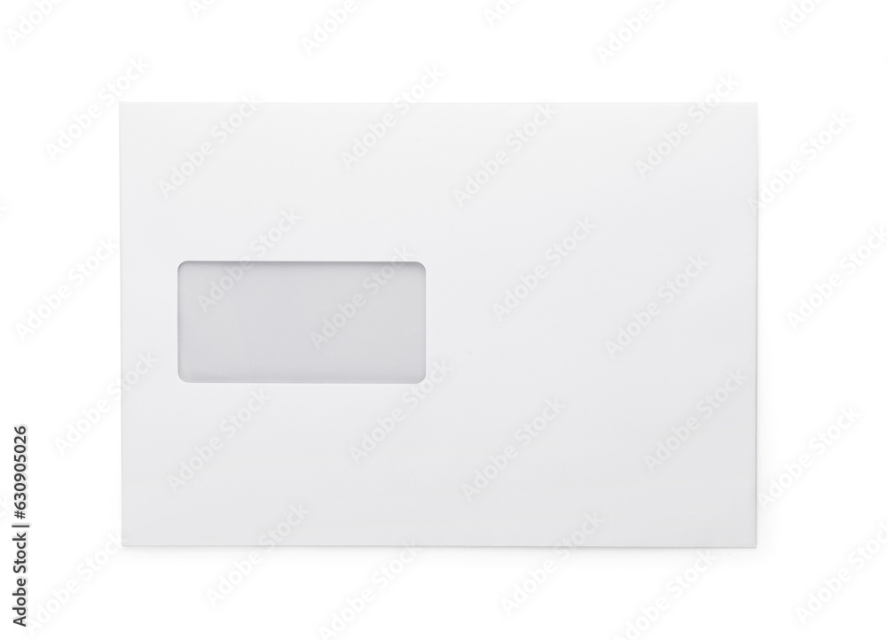 Envelope isolated on white background