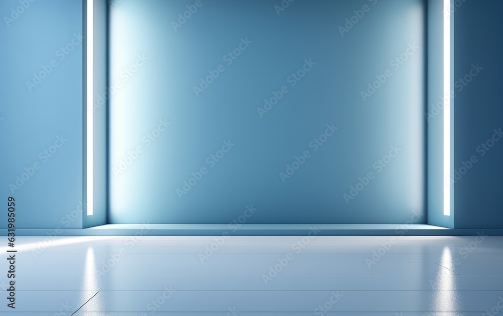 Universal minimalistic blue background for presentation.