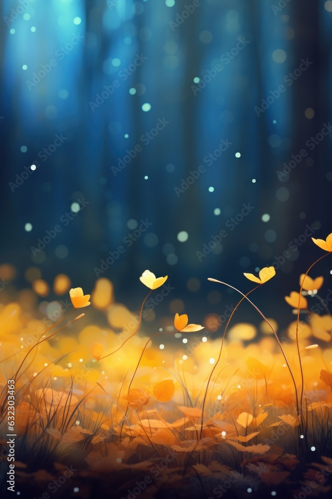 Autumn leaves background