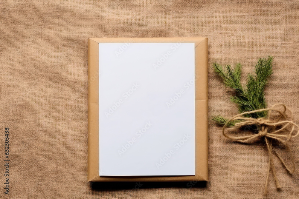 Christmas card mockup