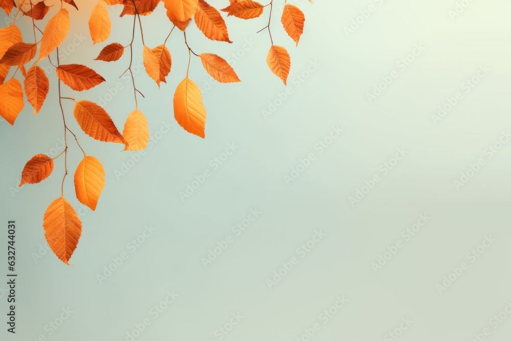 Autumn leaves background