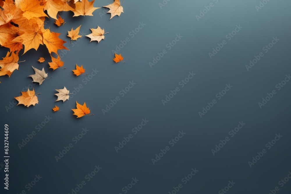 Autumn leaves background