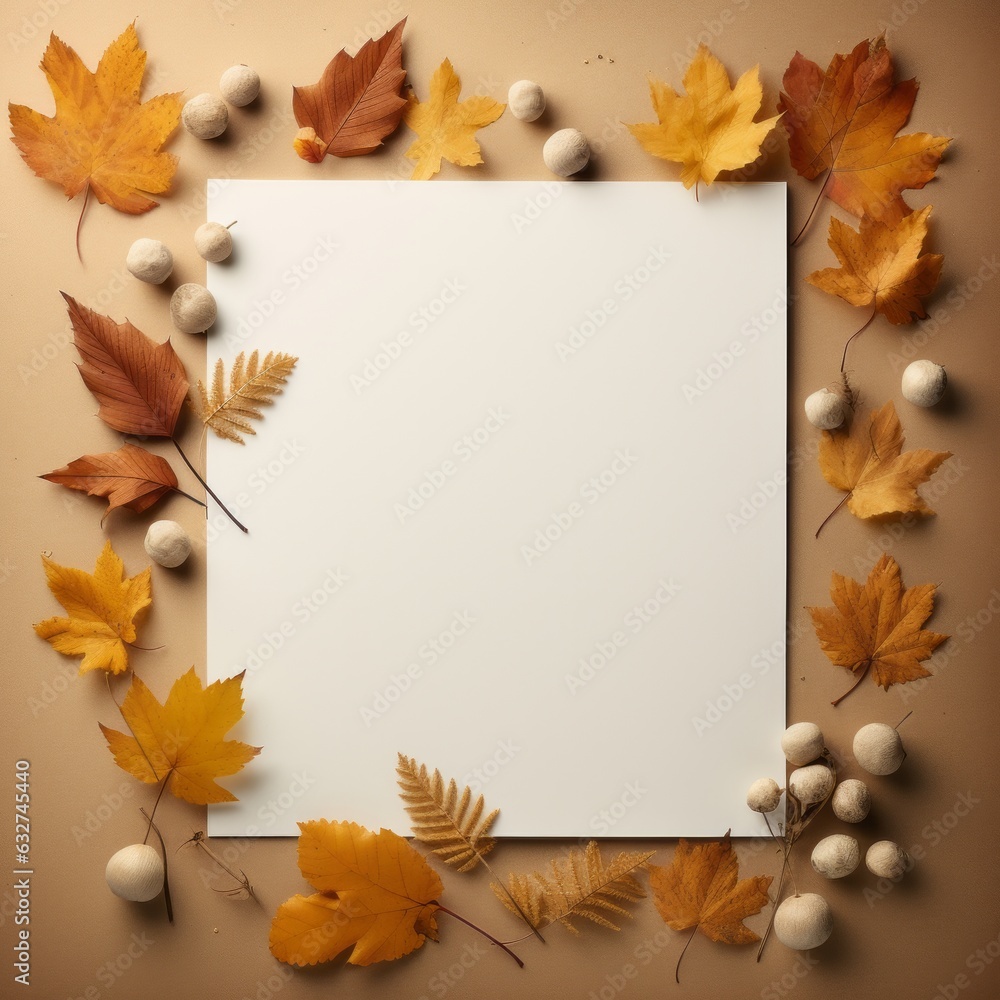 Autumn leaves background