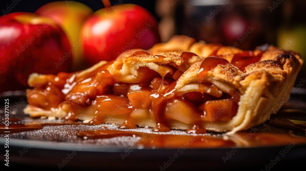 Sweet tasty apple pie