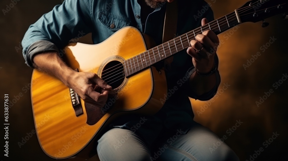 Man playing guitar