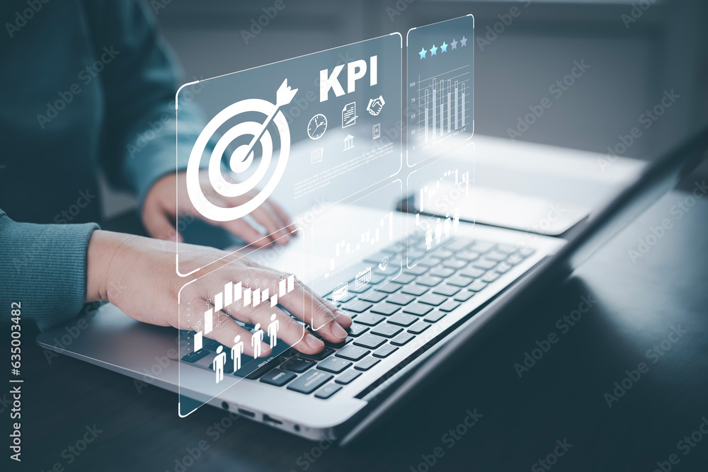 Key Performance Indicator (KPI)  Company Management Business Internet Technology Concept, Business p