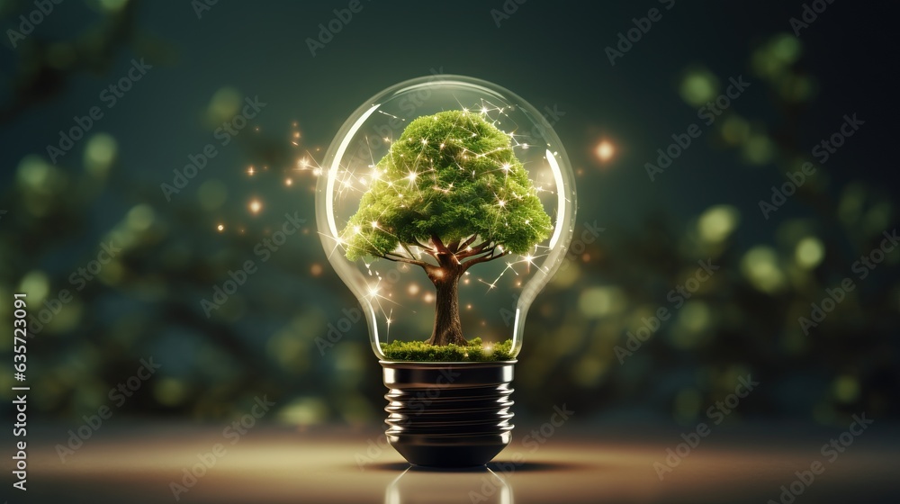 Earth hour energy saving and emission reduction green environmental protection saving electricity ba