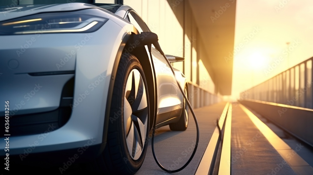 Car charging of electric vehicles