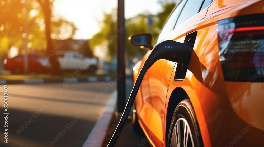 Car charging of electric vehicles