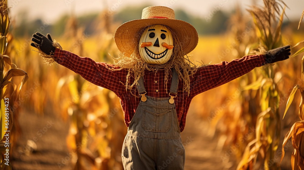 Joyful Scarecrow