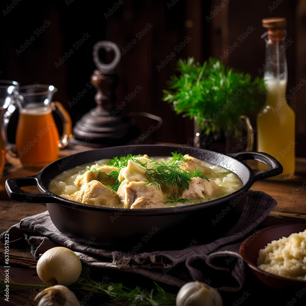 stew with vegetables